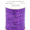 Glitter Thread Purple bobina di filato per mosche camole larve chironomo per la pesca ai coregoni lavarelli agoni sarde sardelle artificiali flyfishing renken