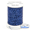 Glitter Thread Dark Blue bobina di filato per mosche camole larve chironomo per la pesca ai coregoni lavarelli agoni sarde sardelle artificiali flyfishing renken