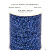 Glitter Thread Dark Blue bobina di filato per mosche camole larve chironomo per la pesca ai coregoni lavarelli agoni sarde sardelle artificiali flyfishing renken