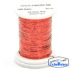 Holo Fibers Red bobina di filato per mosche camole larve chironomo per la pesca ai coregoni lavarelli agoni sarde sardelle artificiali flyfishing renken