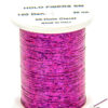 Holo Fibers Claret bobina di filato per mosche camole larve chironomo per la pesca ai coregoni lavarelli agoni sarde sardelle artificiali flyfishing renken