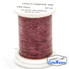 Holo Fibers Bordeaux bobina di filato per mosche camole larve chironomo per la pesca ai coregoni lavarelli agoni sarde sardelle artificiali flyfishing renken