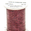 Holo Fibers Bordeaux bobina di filato per mosche camole larve chironomo per la pesca ai coregoni lavarelli agoni sarde sardelle artificiali flyfishing renken