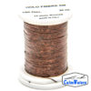 Holo Fibers Bronze bobina di filato per mosche camole larve chironomo per la pesca ai coregoni lavarelli agoni sarde sardelle artificiali flyfishing renken