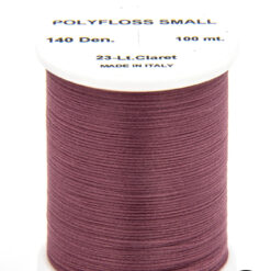 Polyfloss Small Light Clater bobina di filato per mosche camole larve chironomo per la pesca ai coregoni lavarelli agoni sarde sardelle artificiali flyfishing renken