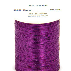 St type Purple bobina di filato per mosche camole larve chironomo per la pesca ai coregoni lavarelli agoni sarde sardelle artificiali flyfishing renken
