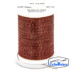 St type Black Red bobina di filato per mosche camole larve chironomo per la pesca ai coregoni lavarelli agoni sarde sardelle artificiali flyfishing renken