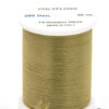 Polyfloss Golden Olive bobina di filato per mosche camole larve chironomo per la pesca ai coregoni lavarelli agoni sarde sardelle artificiali flyfishing renken